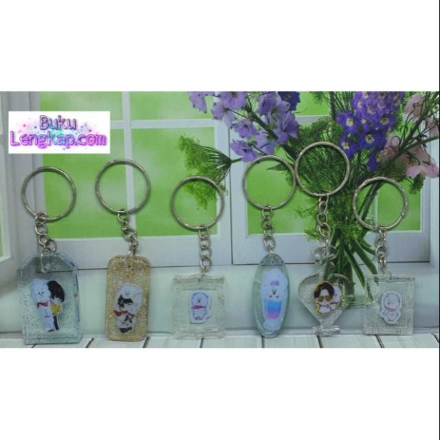 BTS / BT21 gantungan kunci / gantungan HP versi RJ