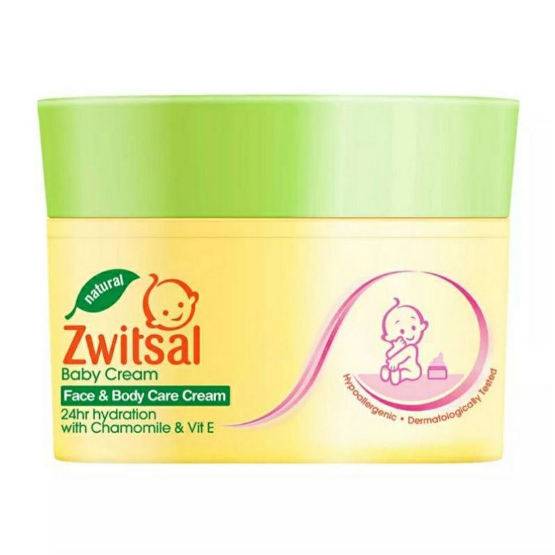 Zwitsal Baby Face and Body Care Cream Jar Krim Lotion Bayi 50 gr