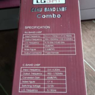 LNB Combo LG sat C&ku Band Lokasi Cilegon | Shopee Indonesia