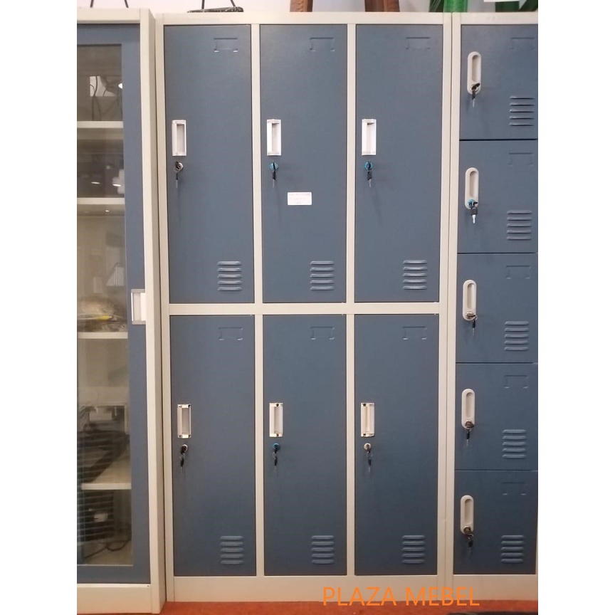 Jual Locker / Loker Besi Metal 6 & 12 Pintu Star Indonesia