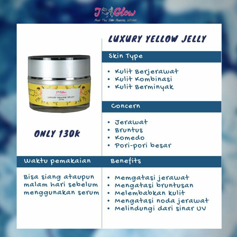 

jglow skincare jelly lemon skin whitening perawatan wajah untuk mencerahkan bpom