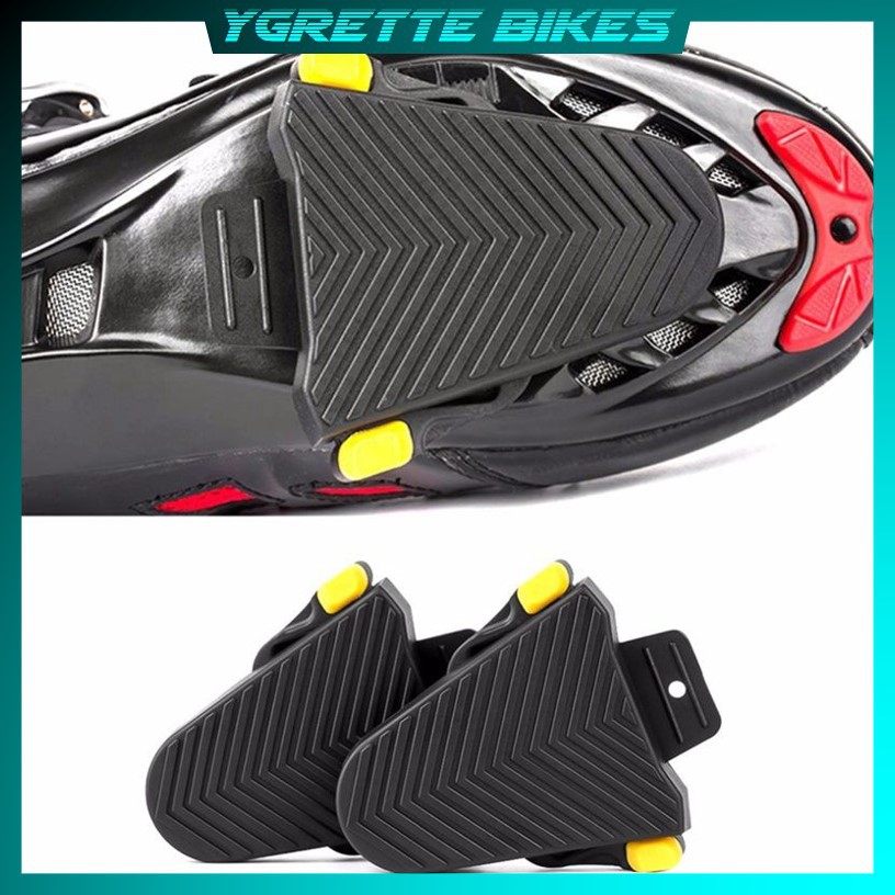 YGRETTE - ZERAY Quick Release Cleat Cover Pedal Sepeda Road Protector Clip Bicycle for Shimano