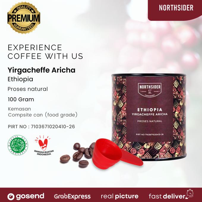 

[COD] BIJI KOPI ARABIKA ETHIOPIA GUJI YIRGACHEFFE ARICHA NATURAL - 100GR [COD]