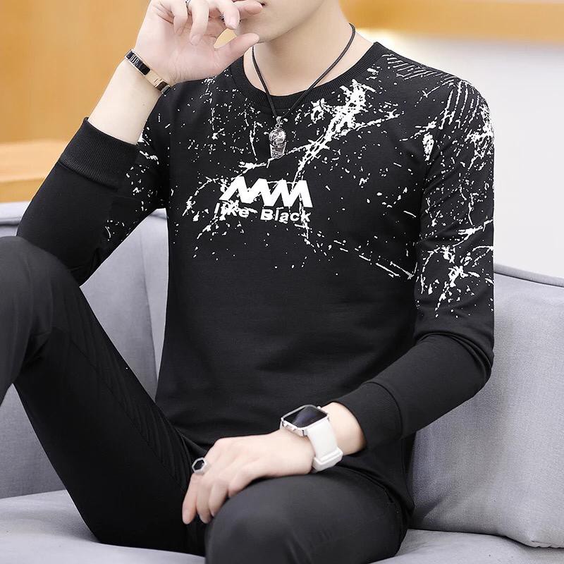 Kaos Import Santai Keren Laki2 Baju Dewasa Premium Atasan Cowok Baju Kaos Distro Lengan Panjang Ferd