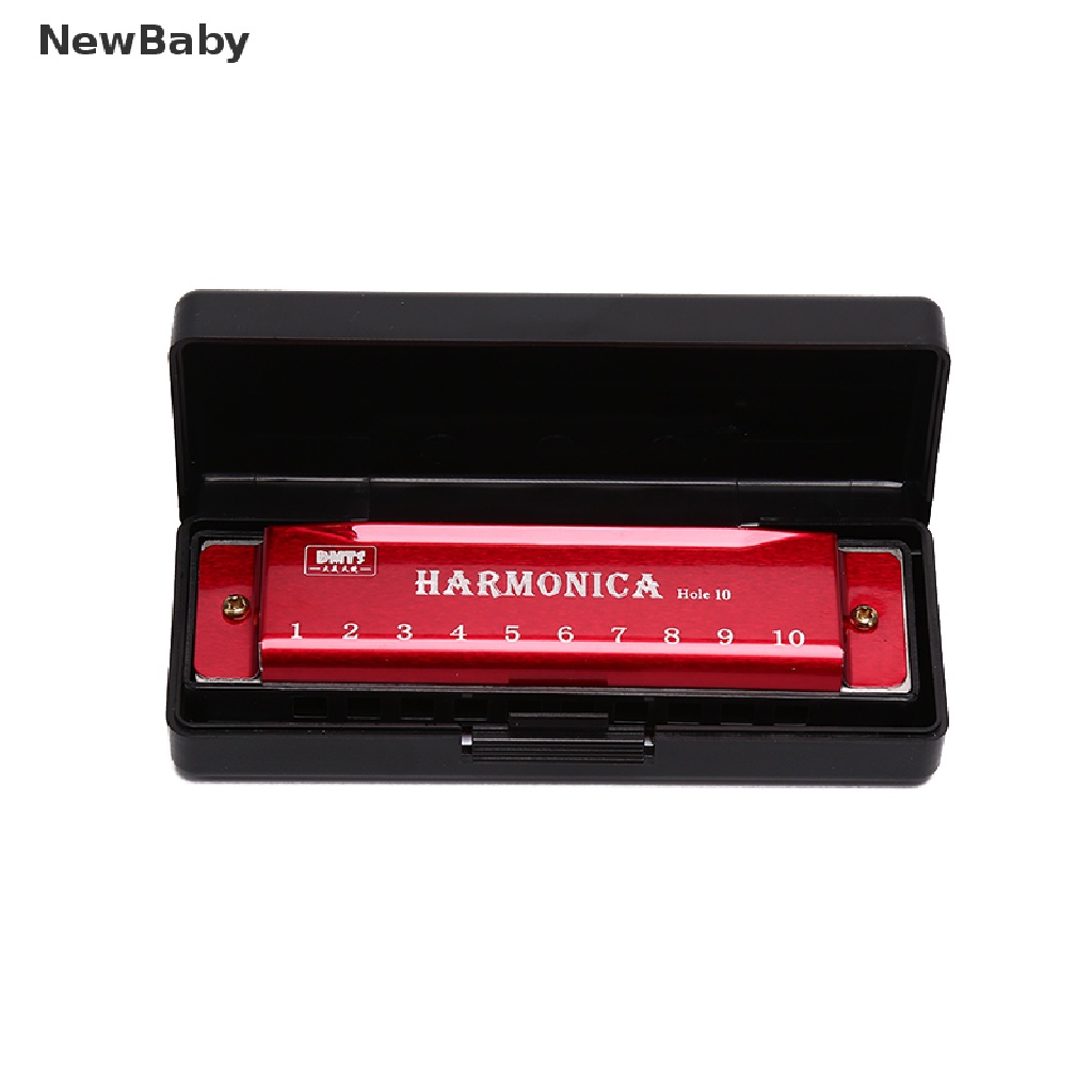 NewBaby 10 Hole Harmonica Mouth Organ Puzzle Musical Instrument Beginner Teaching  ID