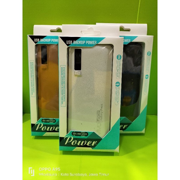 Power Bank PB powerbank murah kapasitas 20.000 high speed