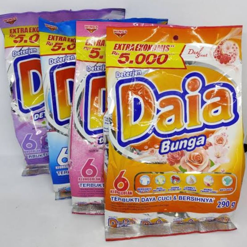 Daia detergent bubuk 5.000 245gr