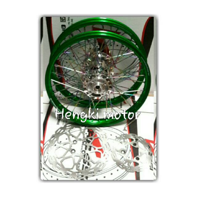 Velg fu ring v rossi uk 140/140x17 warna hijau