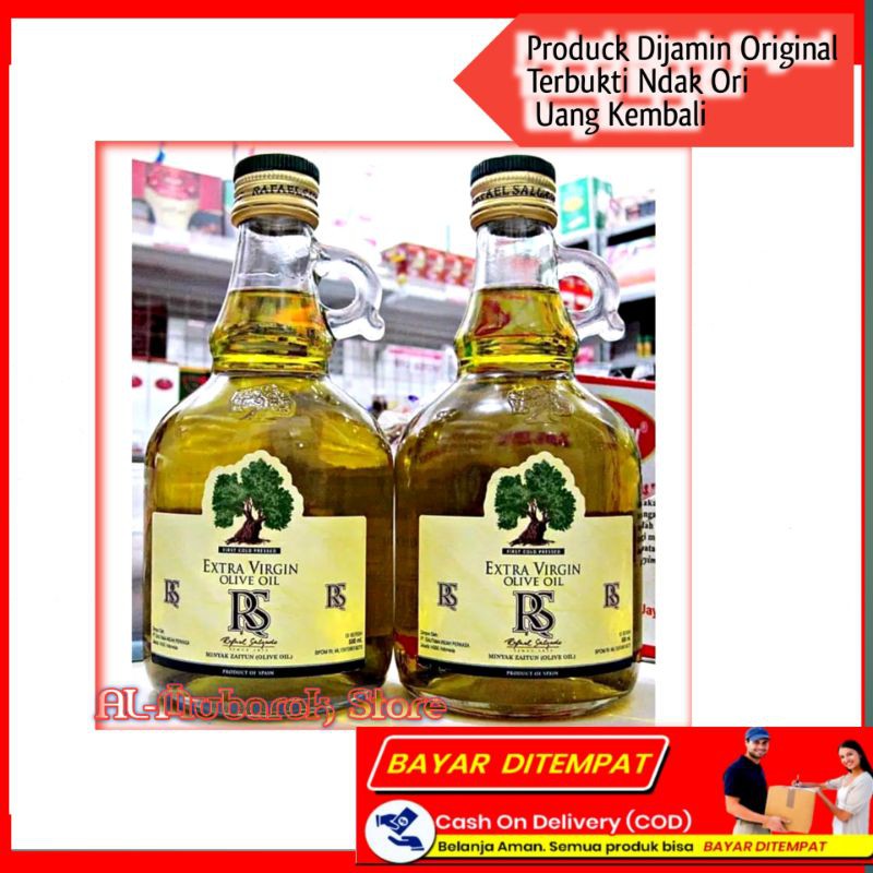 

TERMURAH!!!!! MINYAK ZAITUN RS EXTRA VIRGIN 500 ML ASLI DAN ORIGINAL