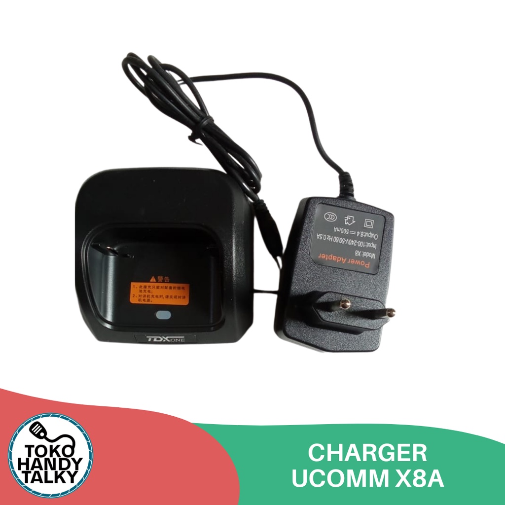 CHARGER HANDY TALKY UCOMM X8 NEW