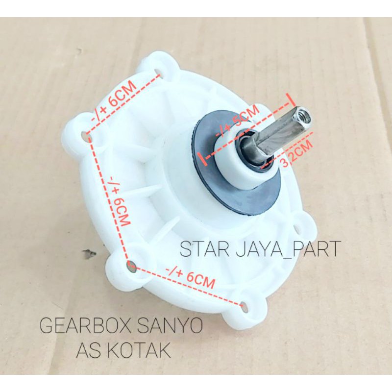 Gearbox mesin cuci sanyo AQua