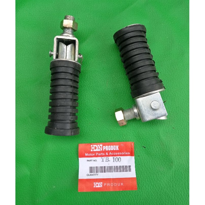karet postep pijakan kaki belakang yamaha v75 v80 l2g l2s l2sn yb100
