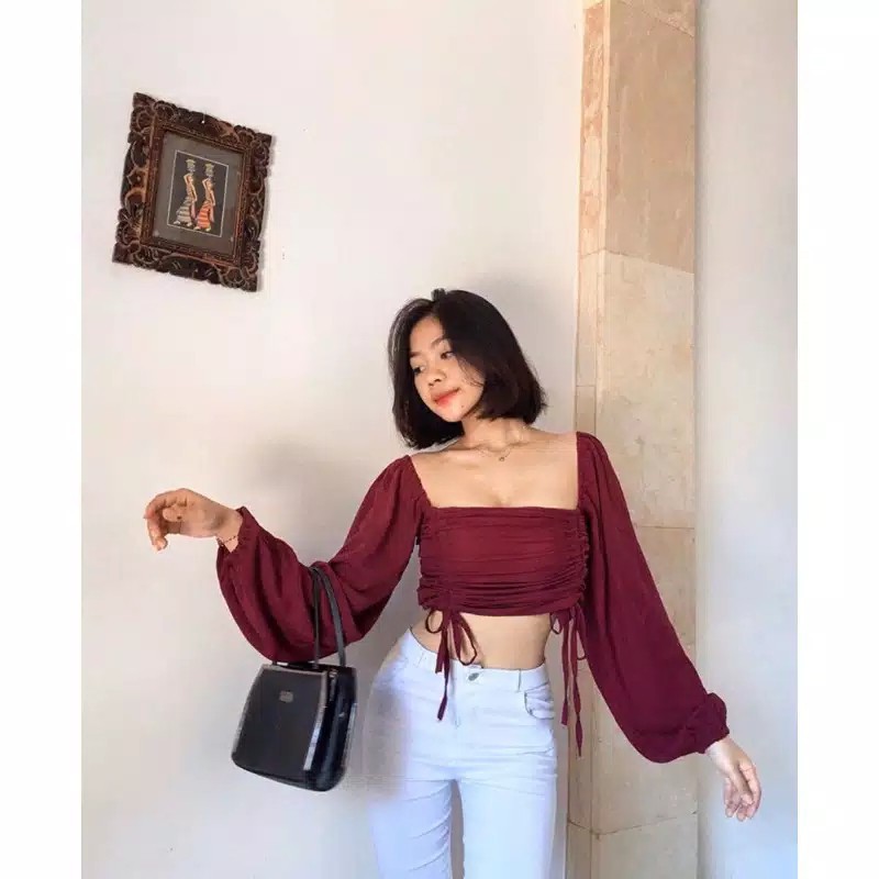 blouse wanita NEXY TOP / amanda-3