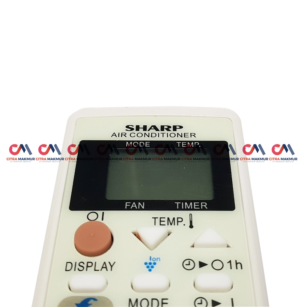 Remote AC Sharp Standard Ion Plasma cluster plasmacluster tipe original remot plus Baterai