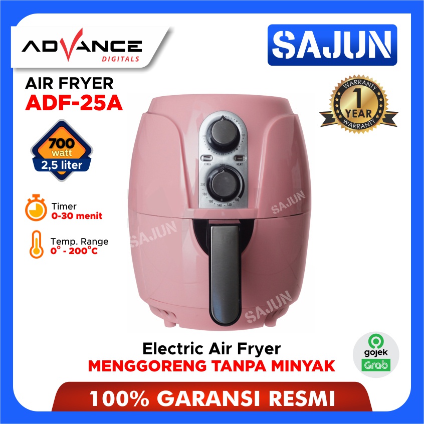 Advance Electric Air Fryer ADF-25A Pengoreng tanpa minyak ADF25A