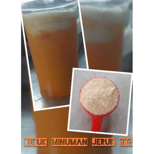 

Orange Powder Drink Bubuk Minuman Rasa Jeruk 1kg