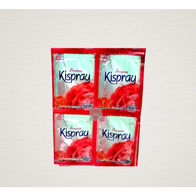 kispray sachet- kispray refill, sachet - amoris 7 ml 1 sachet isi 12