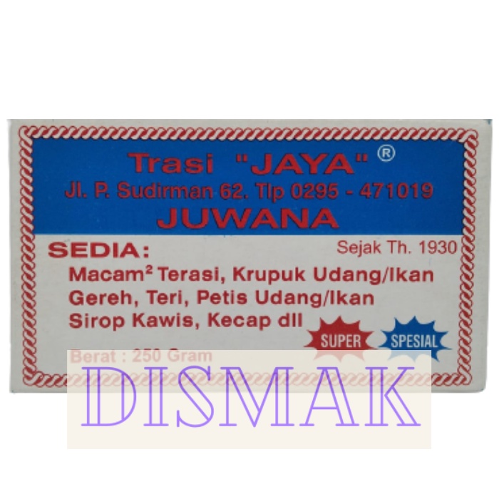 Terasi Juwana Super Spesial 250 gram