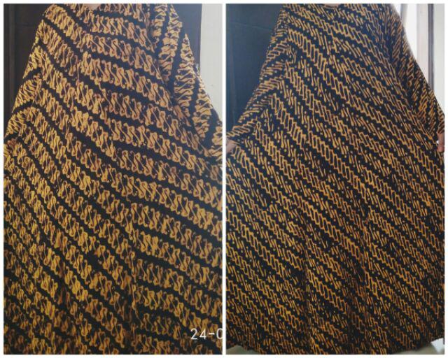 Homeydress Gamis Batik Premium Rayon Batik Tebal Cantik Model Payung Klok
