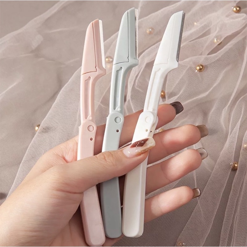 3PCS CUKUR ALIS Eyebrow Razor Eyebrow Trimmer Women Face Razor Hair Remover Eye Brow Shaver Blades for Cosmetic Beauty Makeup Tools