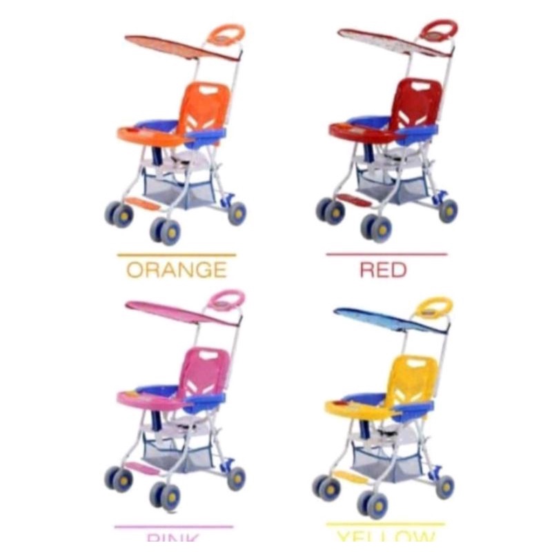 family chair stroller.. dorongan bayi plus canopy