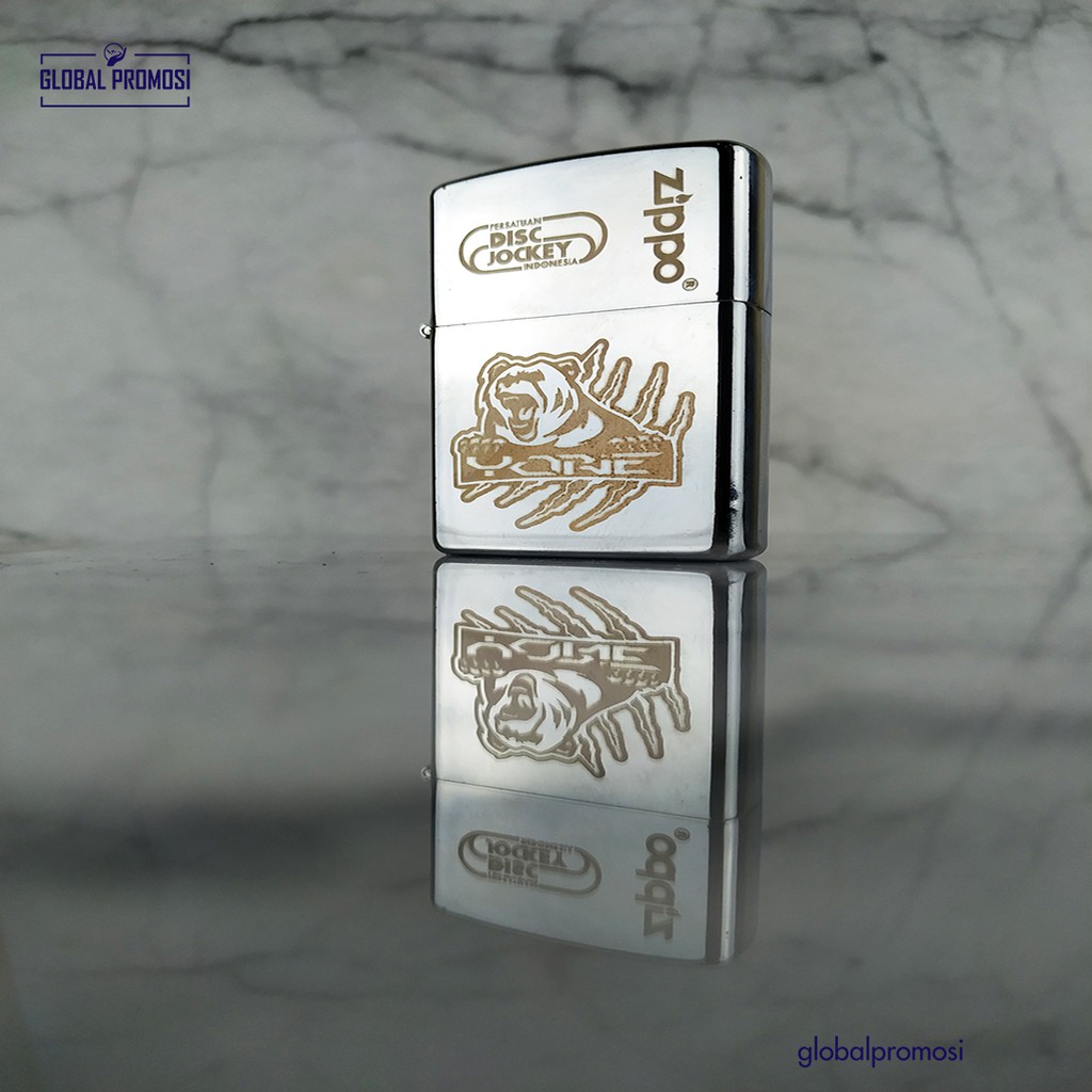 Zippo Custom Laser Grafir Souvenir Cetak Nama Logo Design Bebas Suka2