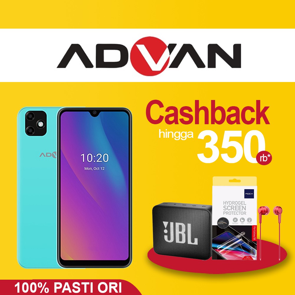 Advan G5 Elite 3GB 16GB G5 2020 4GB / 32GB Garansi Resmi Advan