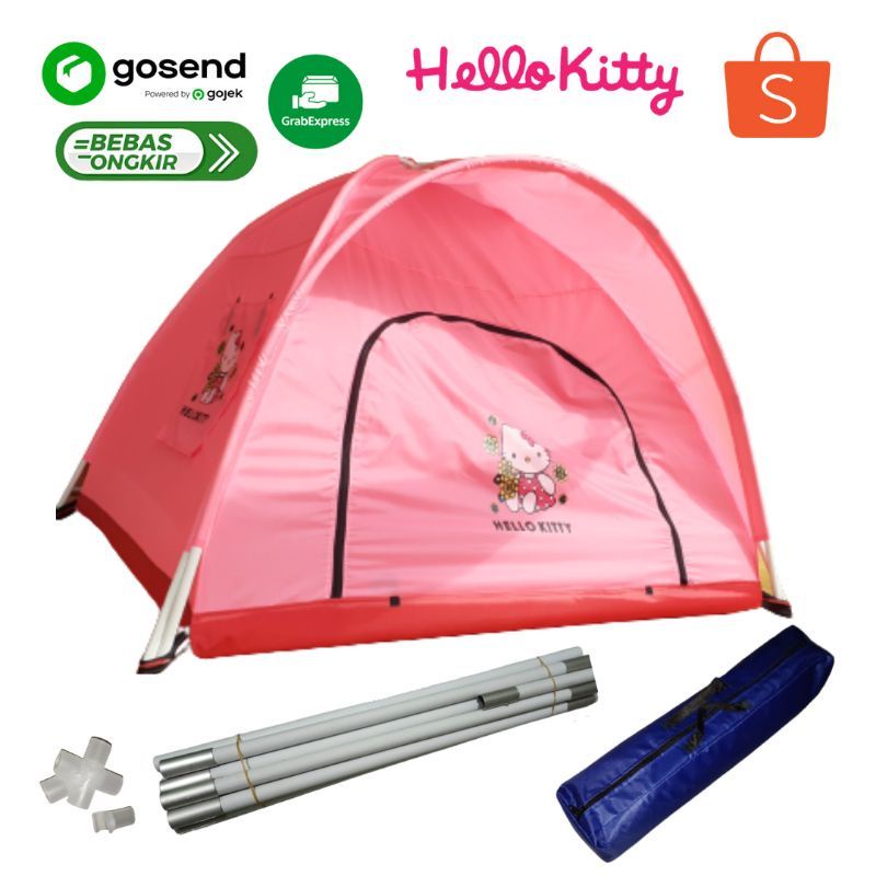 Tenda anak | tenda anak terbaru | tenda hellokitty | tenda pink rose