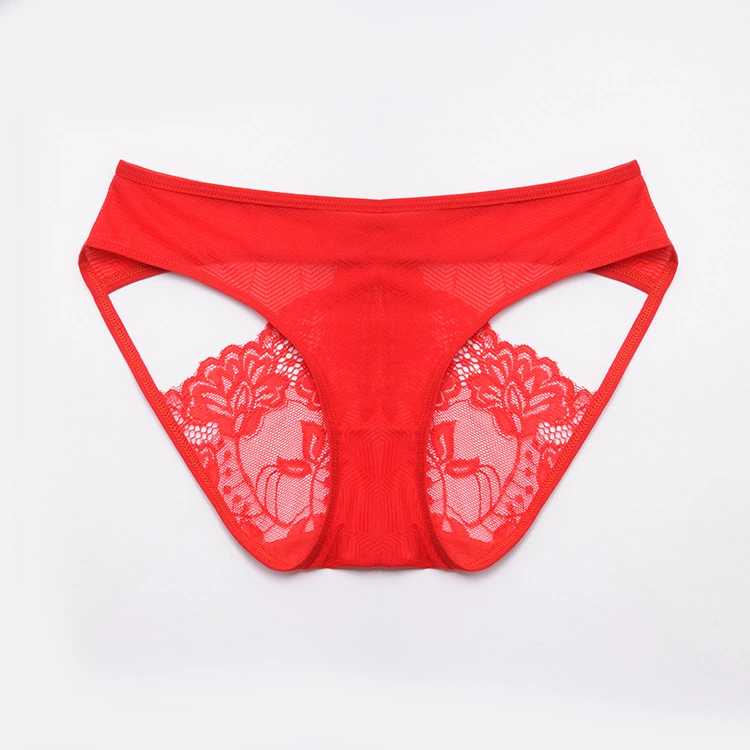 Celana Dalam Brief Sexy hot Cutout Bow Celana Dalam Low Waist Panties 3C076