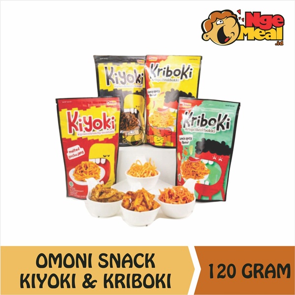 

OMONI KIYOKI & KRIBOKI Snack Tteokbokki - Snack kekinian