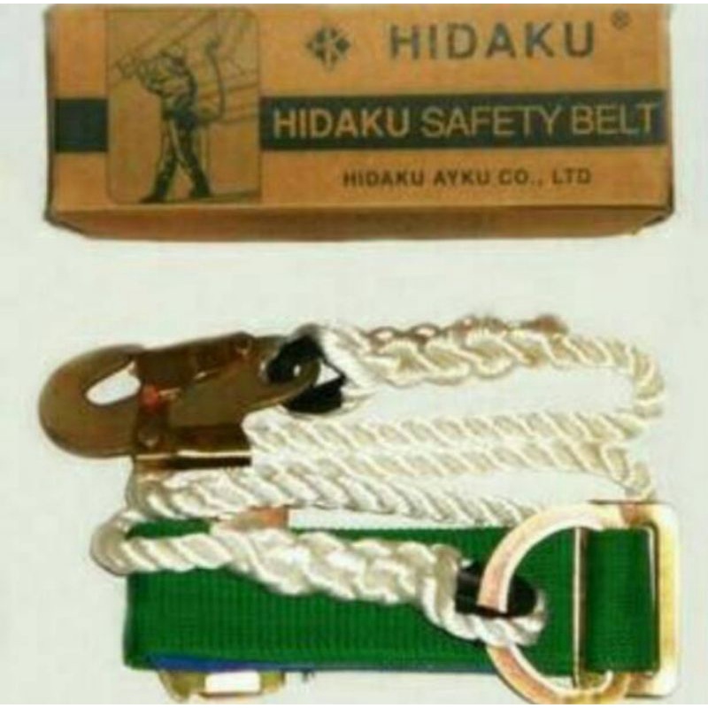 safety belt HIDAKU /pengamanan kerja ( pinggang) HIDAKU