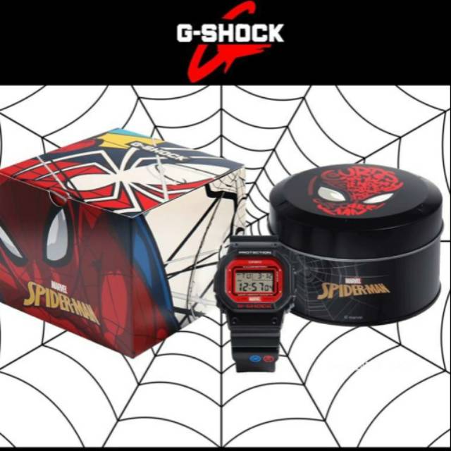 Gshock DW5600 Spiderman Original BM