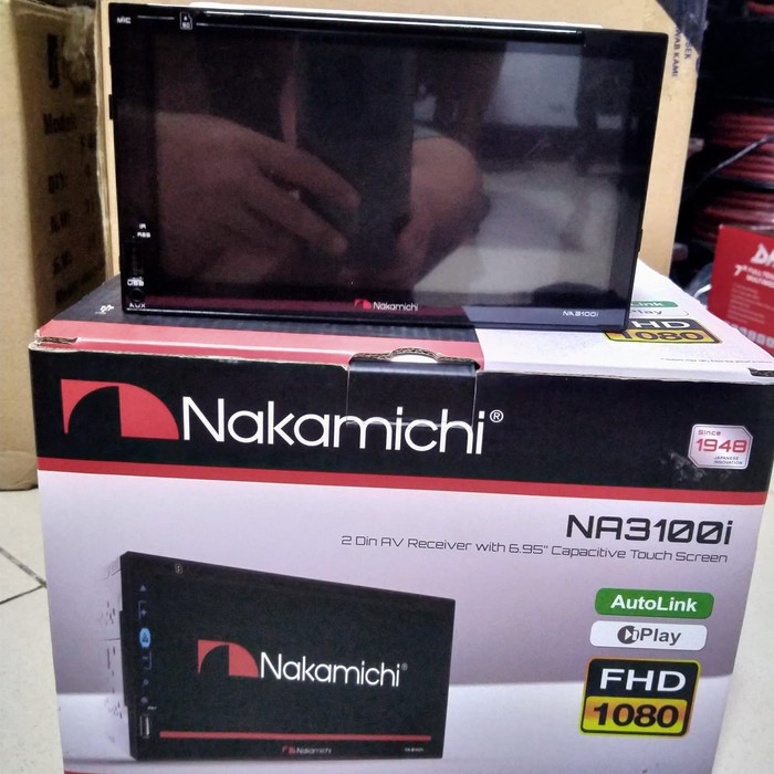 TV Head Unit Nakamichi NA 3100I NA3100I Full HD Mirrorlink RESMI Limited
