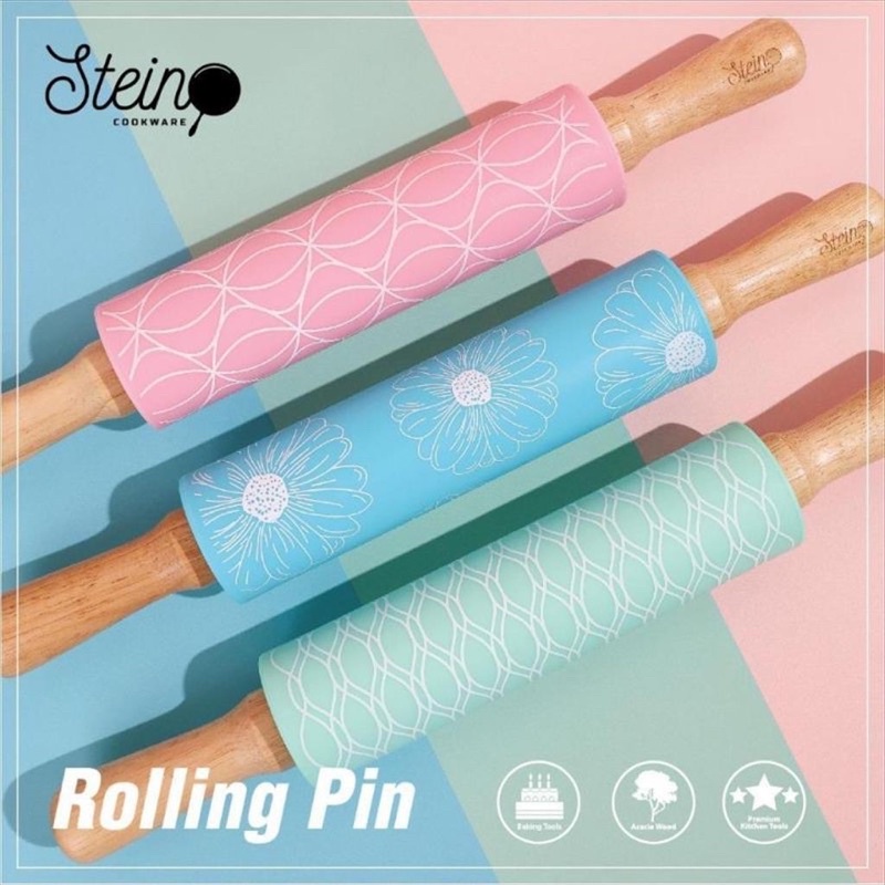 STEIN COOKWARE ROLLING PIN [ ORIGINAL ] GREEN