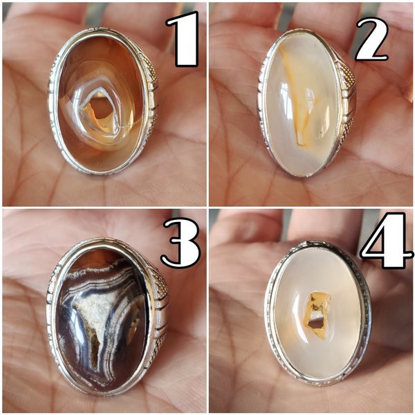 CINCIN BATU AKIK NATURAL ANGGUR SULAIMAN COMBONG ALAM