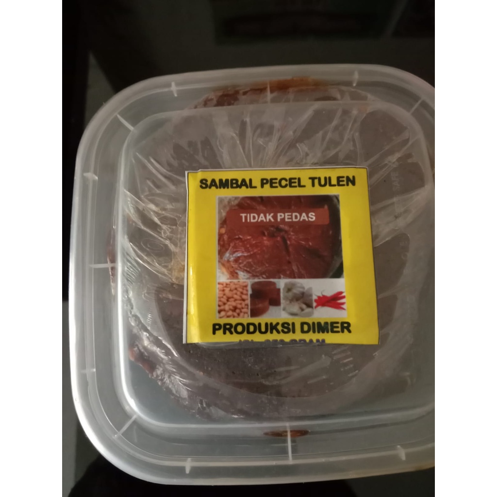 

Sambel Pecel Tulen Tidak Pedas