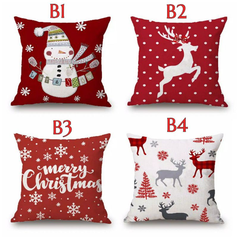 Sarung Bantal Natal / Christmas Pillowcase