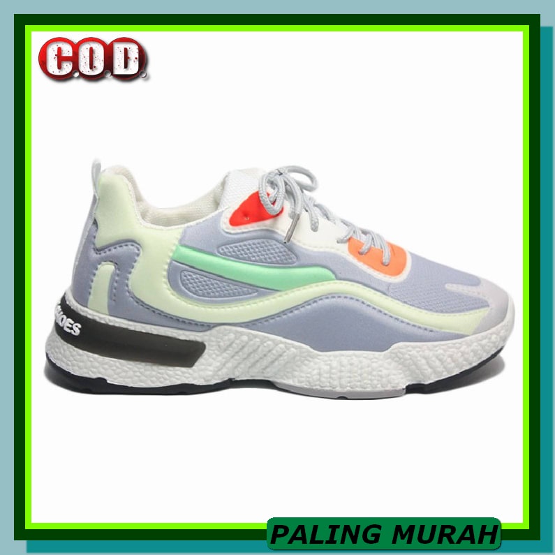 Sepatu Kets Sneakers Tanpa Tali Wanita Nyaman Import Breathable B JM273 Dr. Kevin Sepatu Wanita Spo