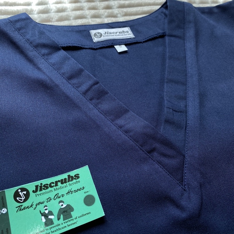 Baju Ok Joger Jiscrubs Baju Oka Joger Baju Jaga Joger Scrub Dokter Stenen Perawat Medis Jogger Scrub