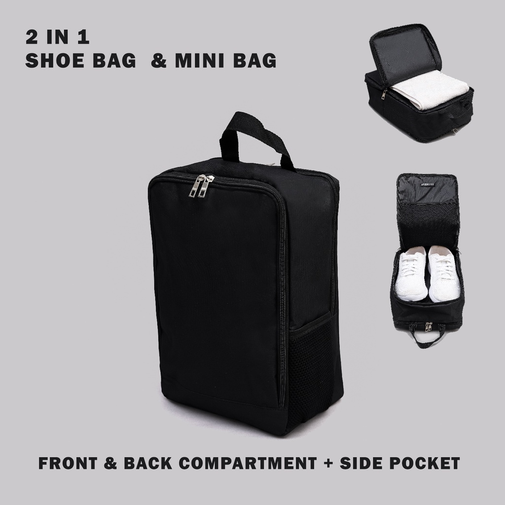 Mini Travel Bag / Travel Bag / Tas Travel Bag Kecil 2 in 1 BROOKLYN