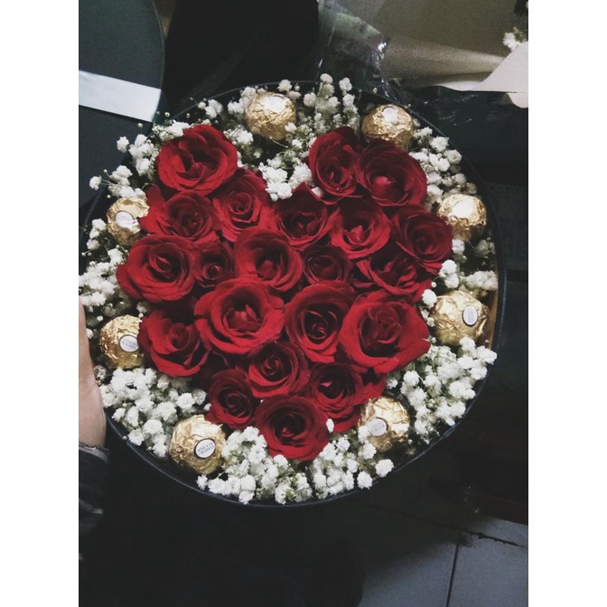 

[COD] flower box coklat bandung murah [COD]