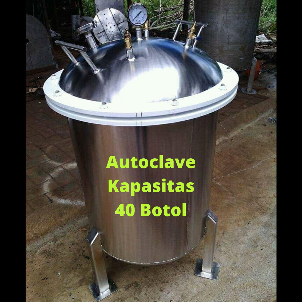 Presto Atau Autoclave Kpsts 40 Botol Alat Sterilisasi Bibit Jamur Murah