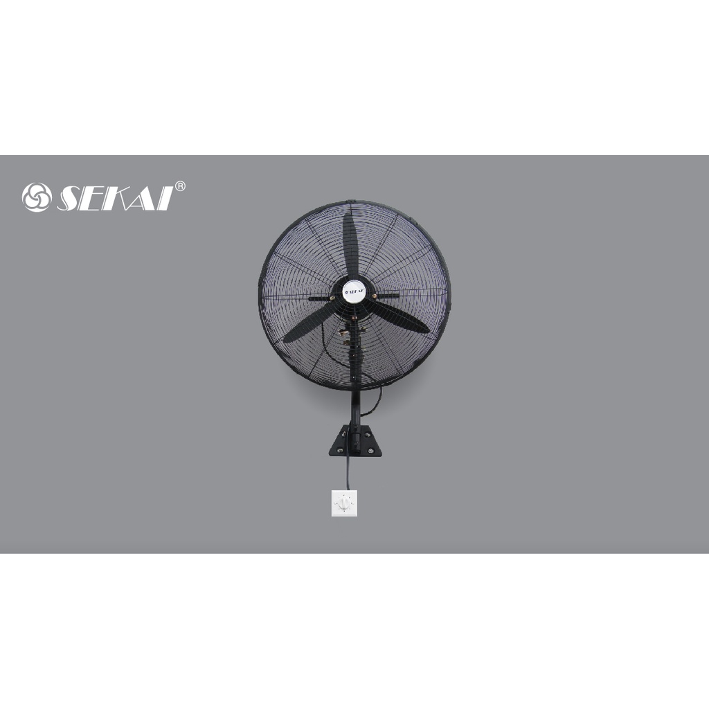 SEKAI IWF-2038 WALL FAN 20&quot; INDUSTRIAL FAN 20 INCH KIPAS ANGIN BESI TEMBOK INDUSTRI IWF2038