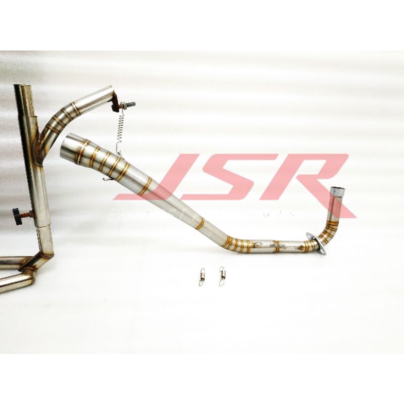 leher knalpot jupiter z vega supra revo astrea grand model underbone - pipa leher knalpot underbone 