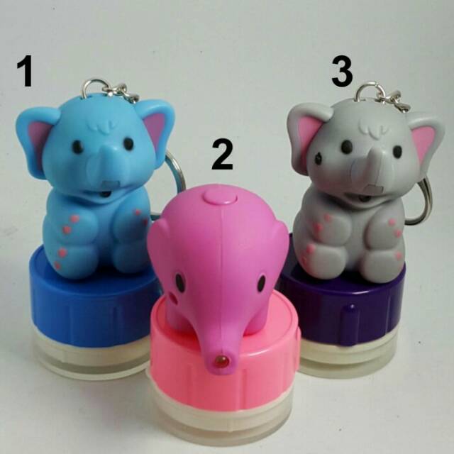 

custom stamp / stempel nama light and sounds karakter Elephant