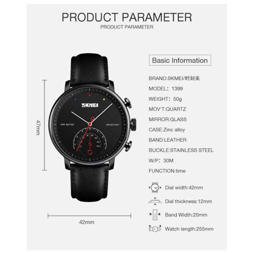 FatihShop SKMEI Jam Tangan Analog Pria - 1399