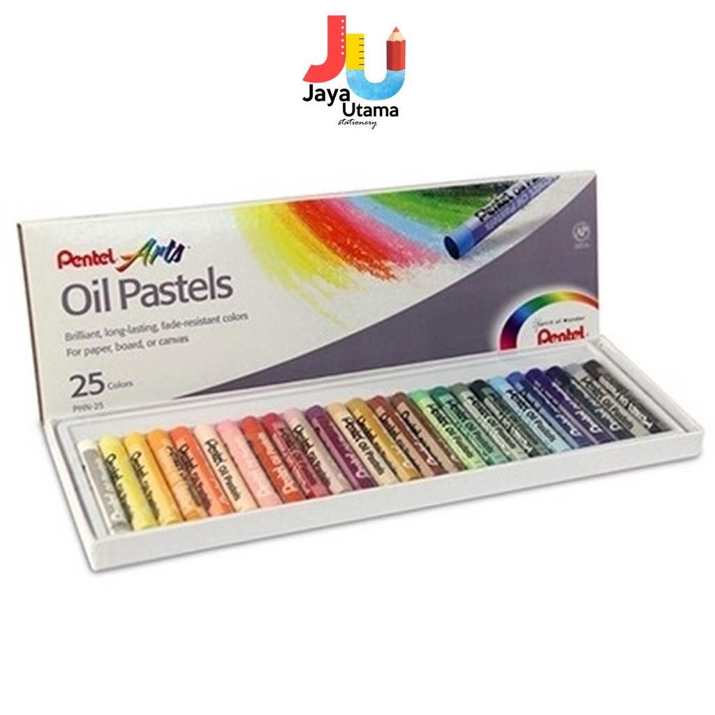 

Pentel Crayon Oil Pastel Regular Stick PHN 25 Warna