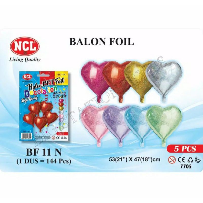 Balon Nylon Foil NCL / Balon Motif