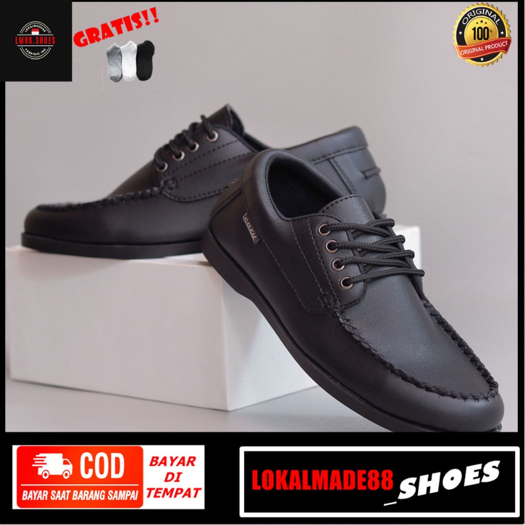 CKG X FOOTSTEP SEPATU LOAFERS PRIA KASUAL SEPATU KULIT pria kerja Sepatu Pria Import Loafers Kasual 