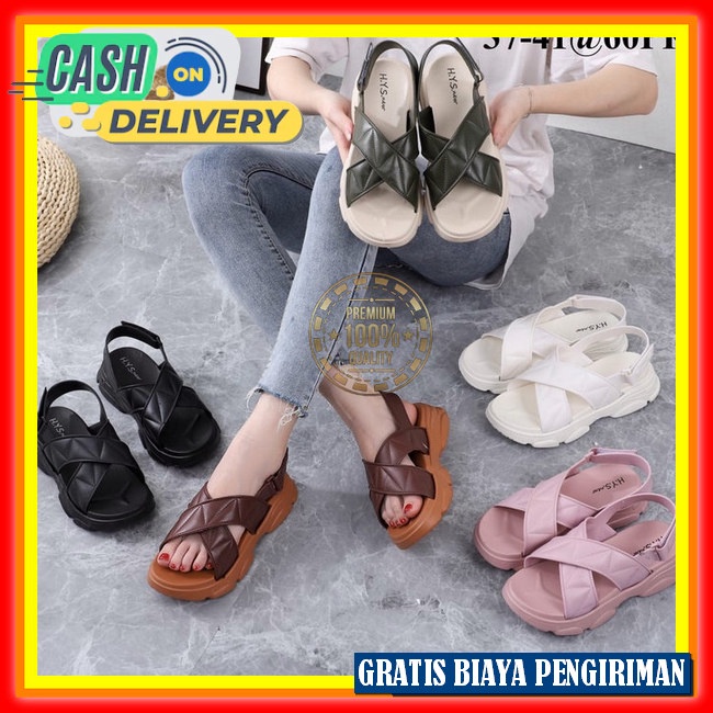 Sandal Jelly Murah Wanita Korea Shoes Jely Santai Import Sendal Slop Cewek Karet Terbaru Sendal Selo